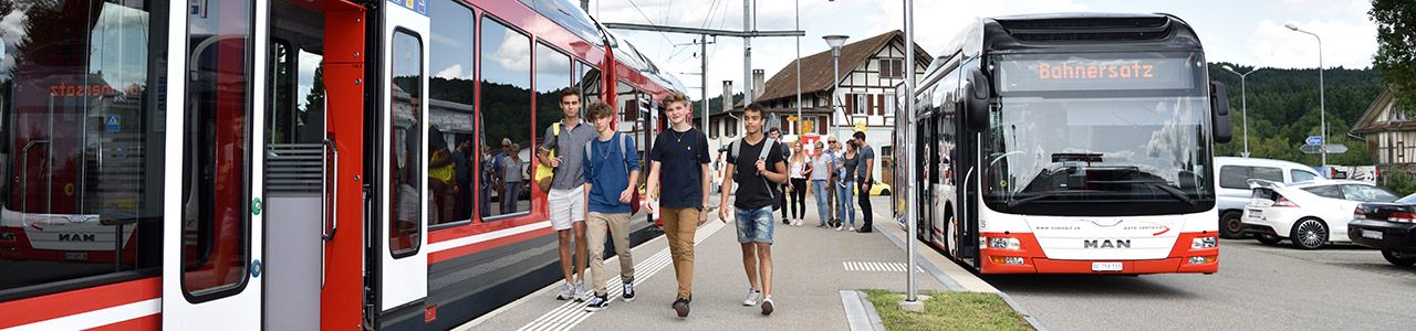 Bahnlinie Langenthal–Oensingen–Solothurn: Ersatzverkehr infolge Bauarbeiten